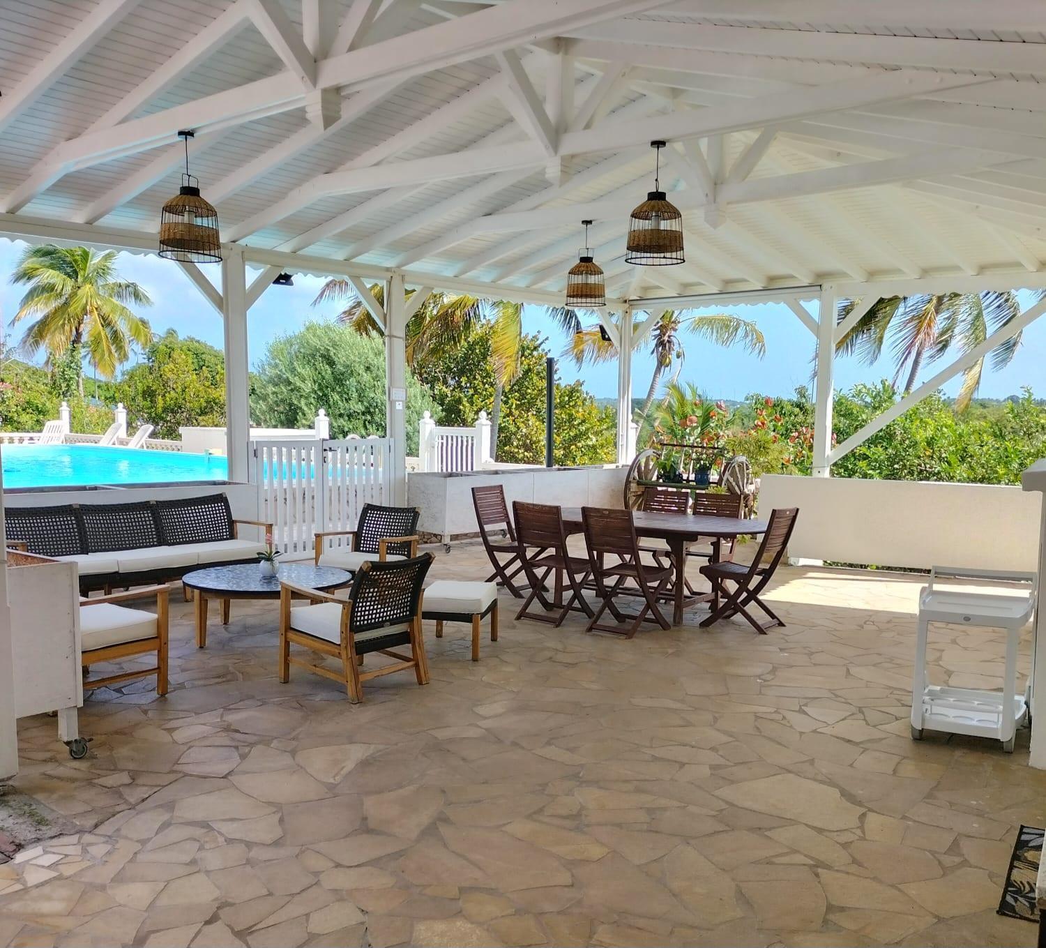 Вилла Domaine Des Tourterelles Capesterre Экстерьер фото